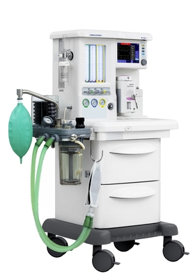 σταθμός εργασίας αναισθησίας οθόνης αφής, κουμπί ελέγχου, AGS, ORC, flowmeter σωλήνων  εφαρμογή αναισθησίας