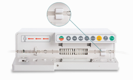 100V-240V IV αντλία έγχυσης, διπλές συσκευές έγχυσης ΚΜΕ ιατρικές