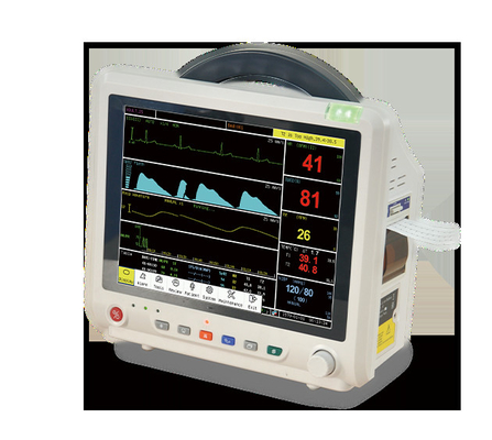 Πολυ ιατρικό υπομονετικό όργανο ελέγχου PM5000 παραμέτρου κυματοειδές Ecg 12 ίντσας